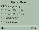 ePatrol&trade; Main Menu