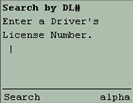 Driver's License Search