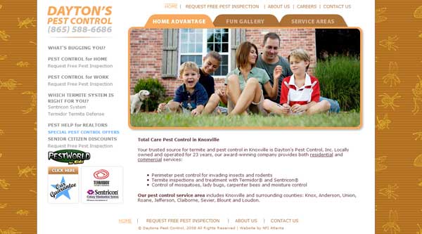 NFI website portfolio