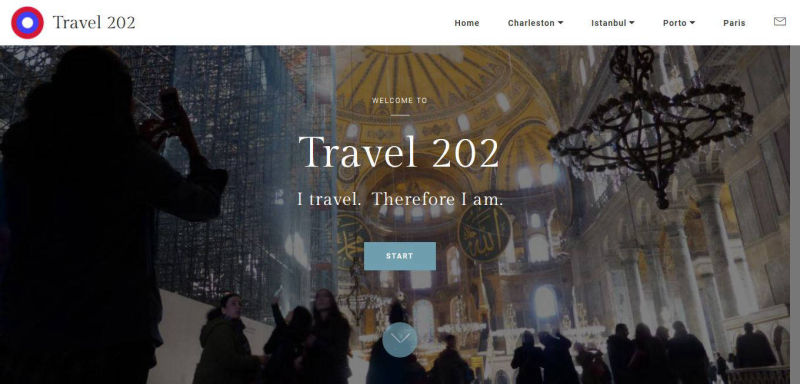 Atlanta affordable website design - Travel 202